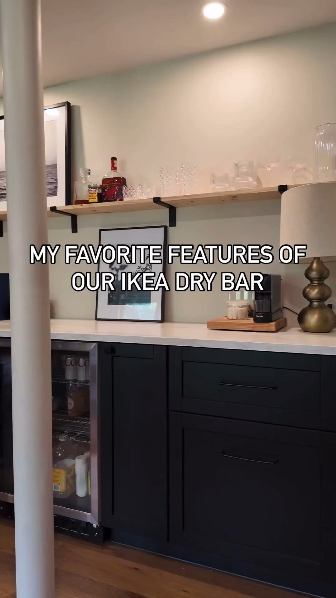 
Entertaining is one of my love languages.  When our unplanned family renovation happened, I knew I wanted a bar area but not the giant bar that was there when we moved in.  Cabinets from @ikeausa made it SO easy to diy the bar area of our dreams.  These are some of my favorite things we added into the design. 

Anyone interested in a cost breakdown? I think you’d be surprised at what we spent!

#LTKHome