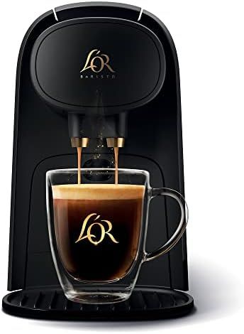 The LOR Barista System Coffee and Espresso Machine Combo, Black | Amazon (US)