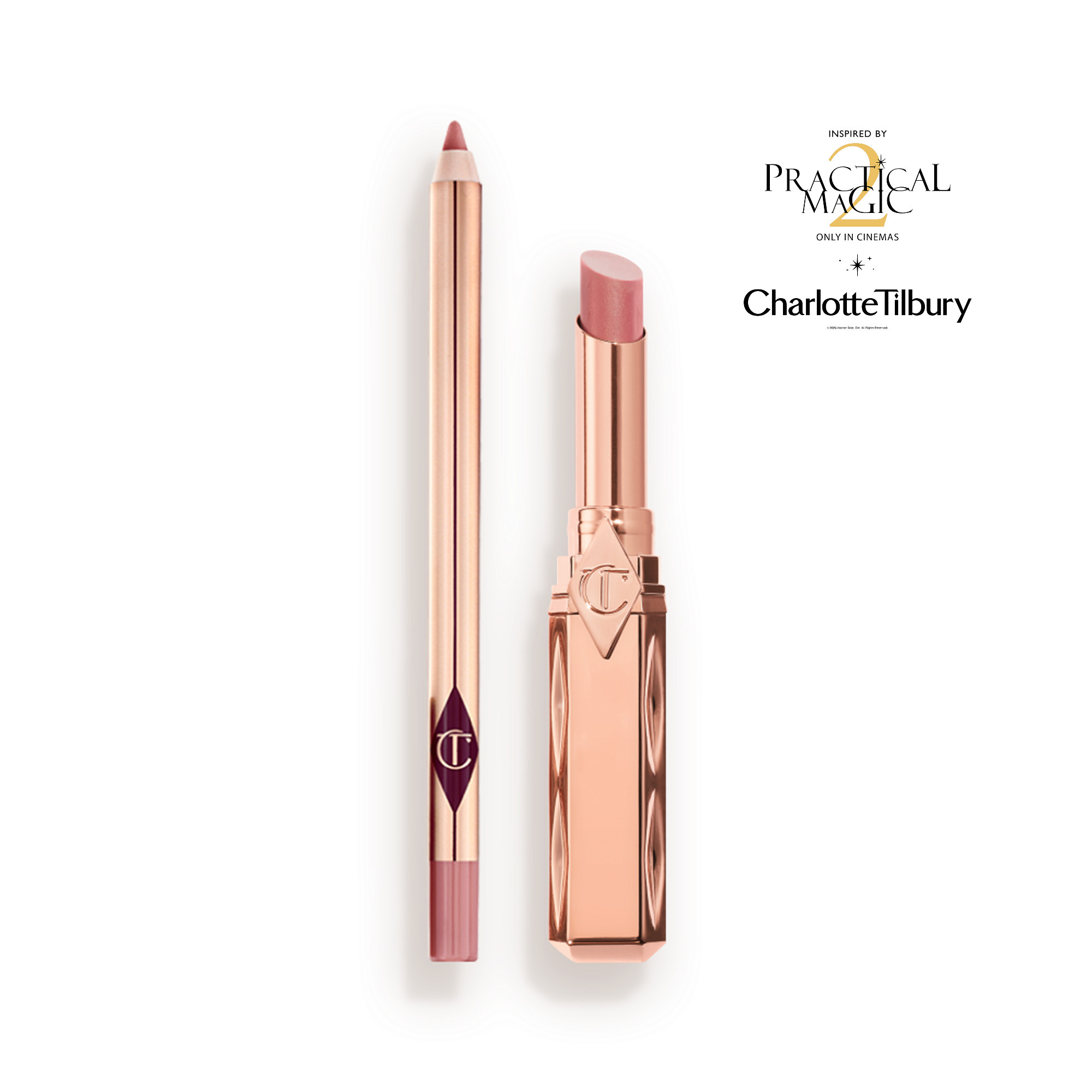Pillow Talk Blush Balm Lip Kit: Lip Liner + Lip Tint | Charlotte Tilbury | Charlotte Tilbury (US)