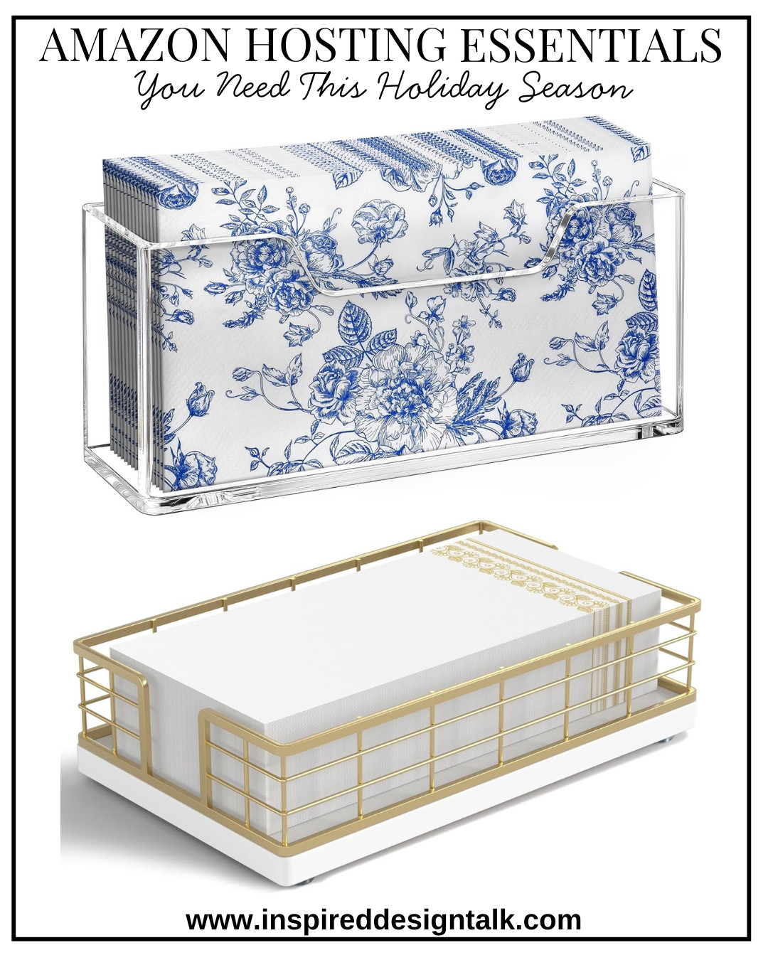  Kitchen home decor. Level up your napkin holder with one of these. Perfect for hosting your next party  

 

#LTKFindsUnder50 #LTKHome #LTKOver40