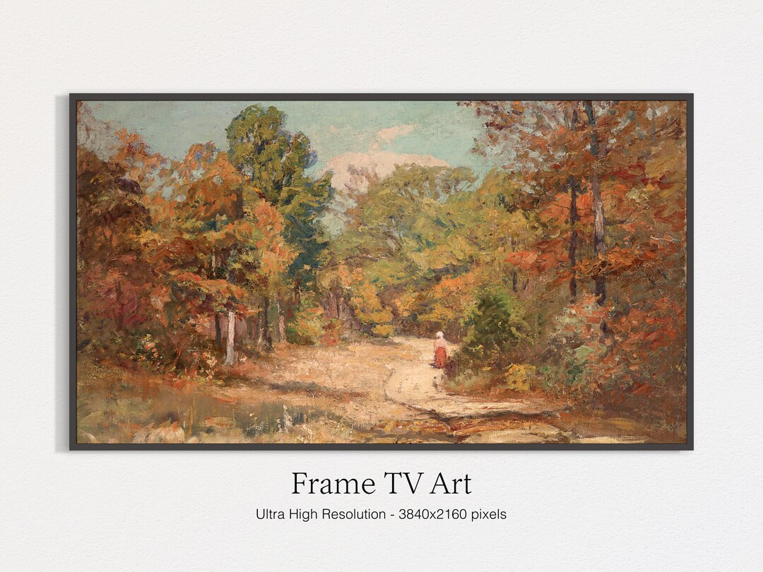 Samsung Frame TV Art Autumn Fall Autumn Trees Art for TV - Etsy | Etsy (US)