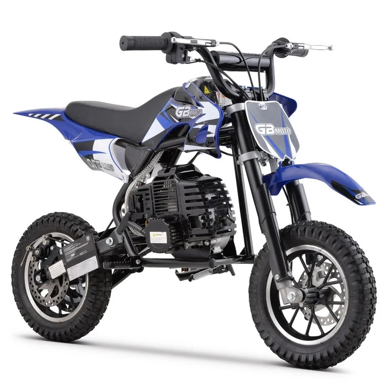 Hover Heart DB1 Gas 50cc Dirt Bike for 8 Years - Blue - Walmart.com | Walmart (US)