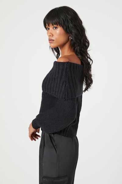 Off-the-Shoulder Foldover Sweater | Forever 21 (US)