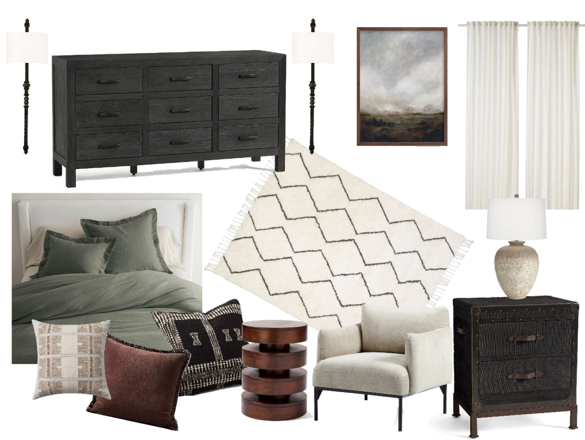 Primary bedroom - refined ranch style! A similar design that I did recently for one of my fav clients. So rustic and cozy!👏🏻

#LTKStyleTip #LTKFindsUnder100 #LTKHome