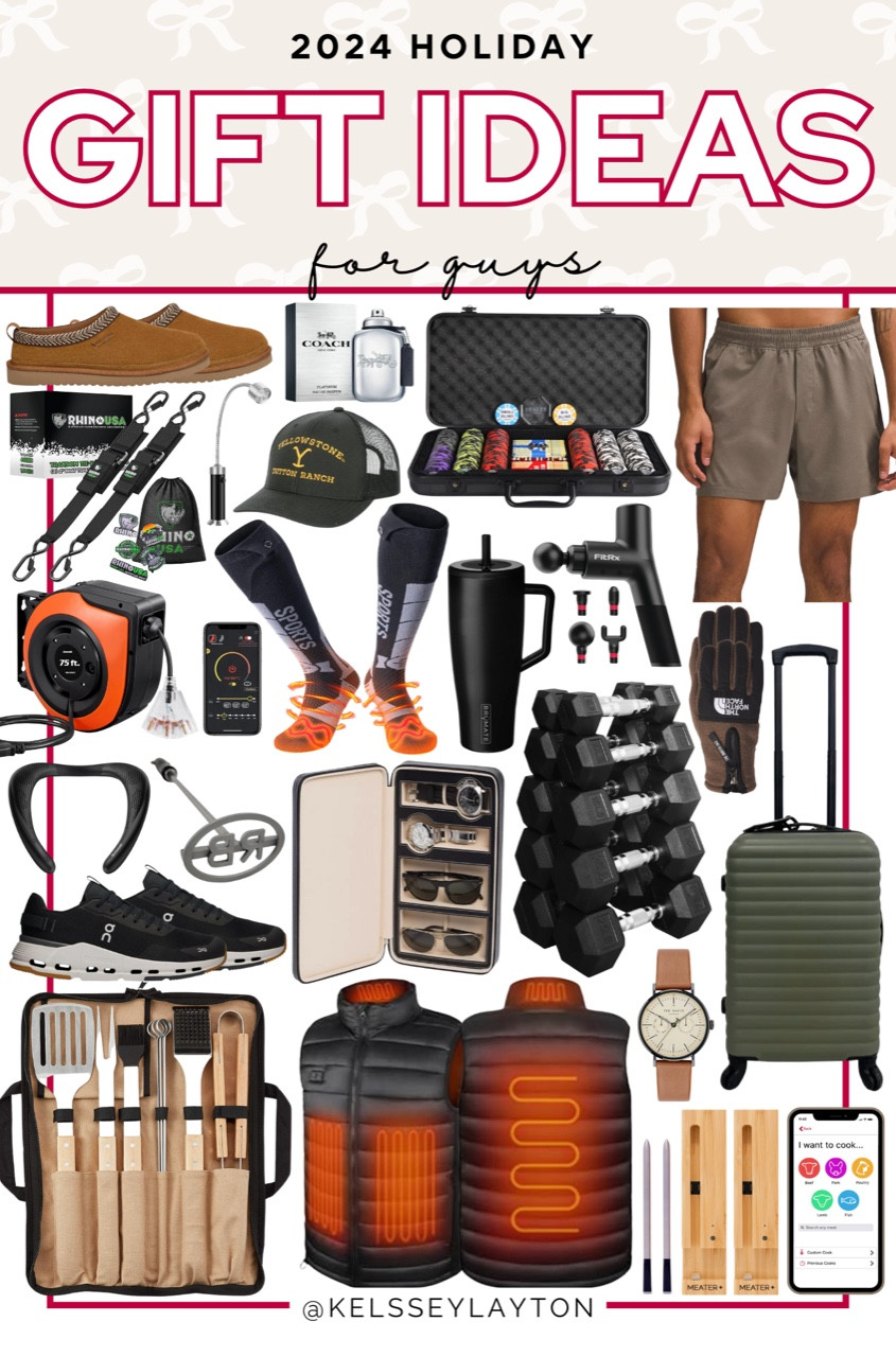 Gift guide for guys, Christmas gift ideas for men, kelssey Layton gift guide 

#LTKFindsUnder50 #LTKMens #LTKGiftGuide