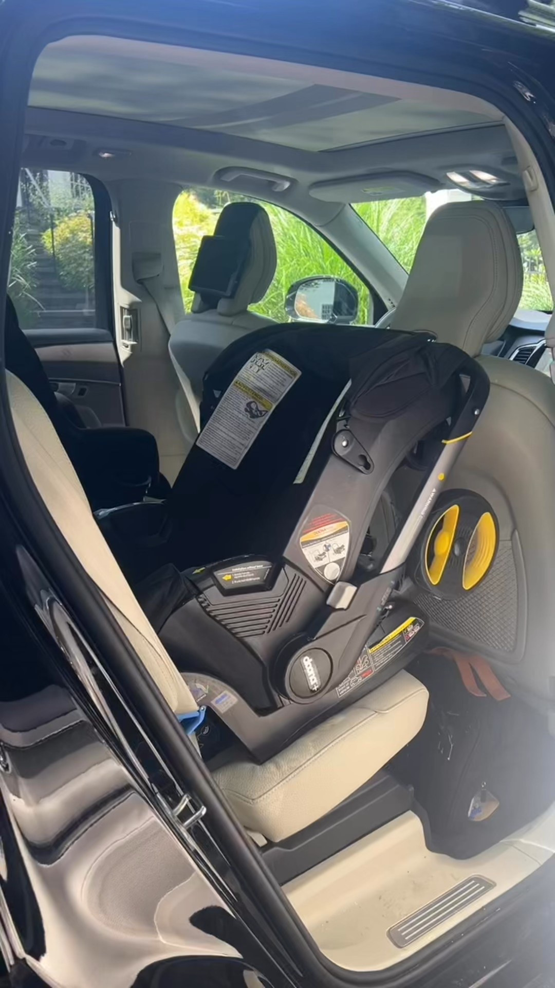 Current car seat set up with 3 kids in the Volvo XC90. Dyl is outgrowing the Doona (which we loved) and I ordered a graco seat from prime days that my friends rave about. We’ve always had Nuna Rava (also love) and it’s included in the NSale 

#LTKTravel #LTKKids