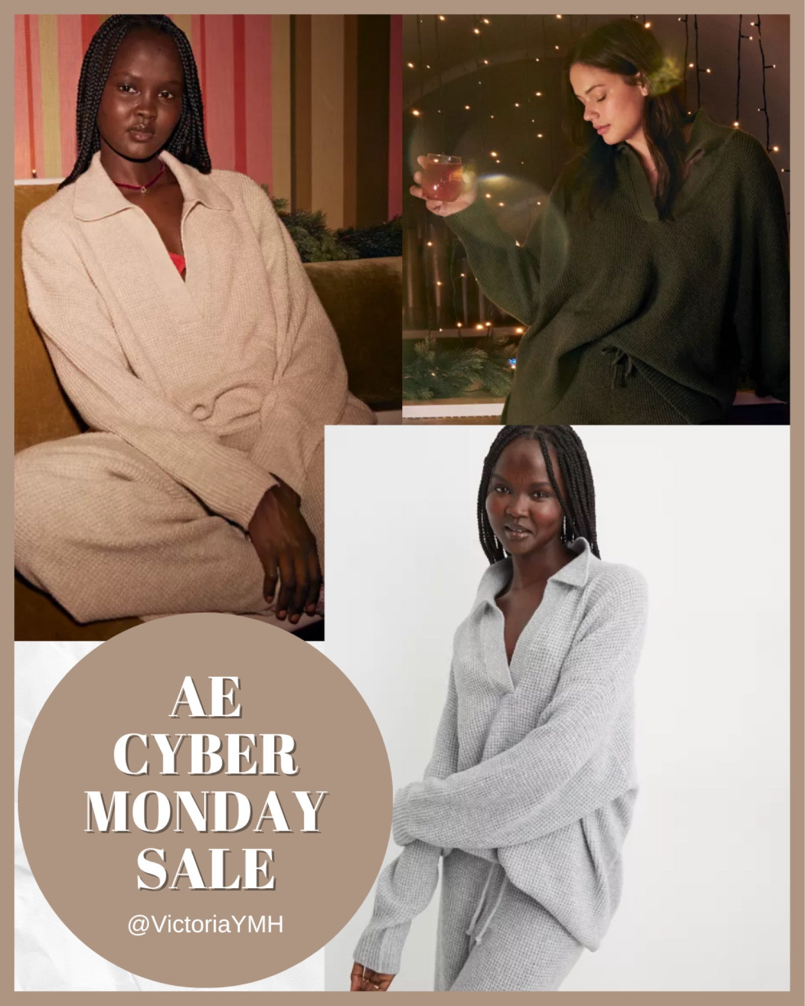 AERIE CYBER SALE! Comfy waffle set! 

#LTKGiftGuide #LTKsalealert #LTKCyberWeek