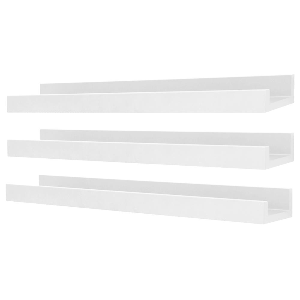 kieragrace KG Stockholm Edge Ledge White | The Home Depot