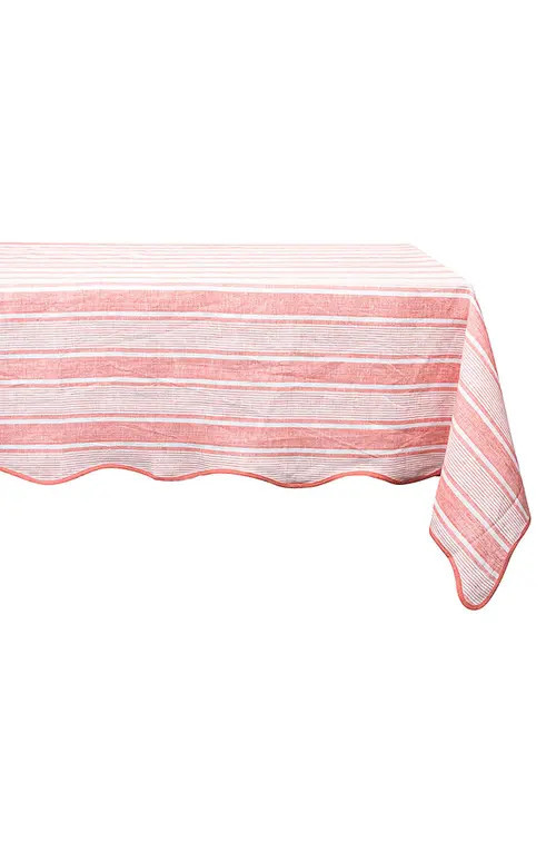 Juliska Cabana Tablecloth in Coral at Nordstrom | Nordstrom