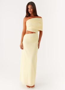 Gillian Maxi Dress - Yellow | Peppermayo (Global)