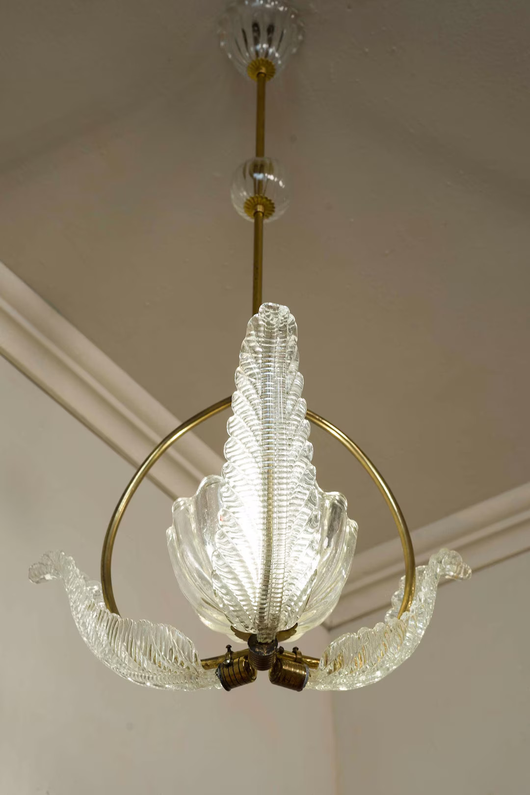 Vintage Murano Chandelier Barovier & Toso - Art Deco Period - Etsy | Etsy (US)