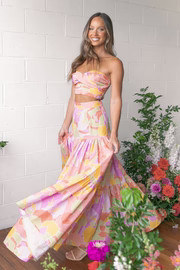 Ayla Skirt - Sage Multi | Petal & Pup (US)