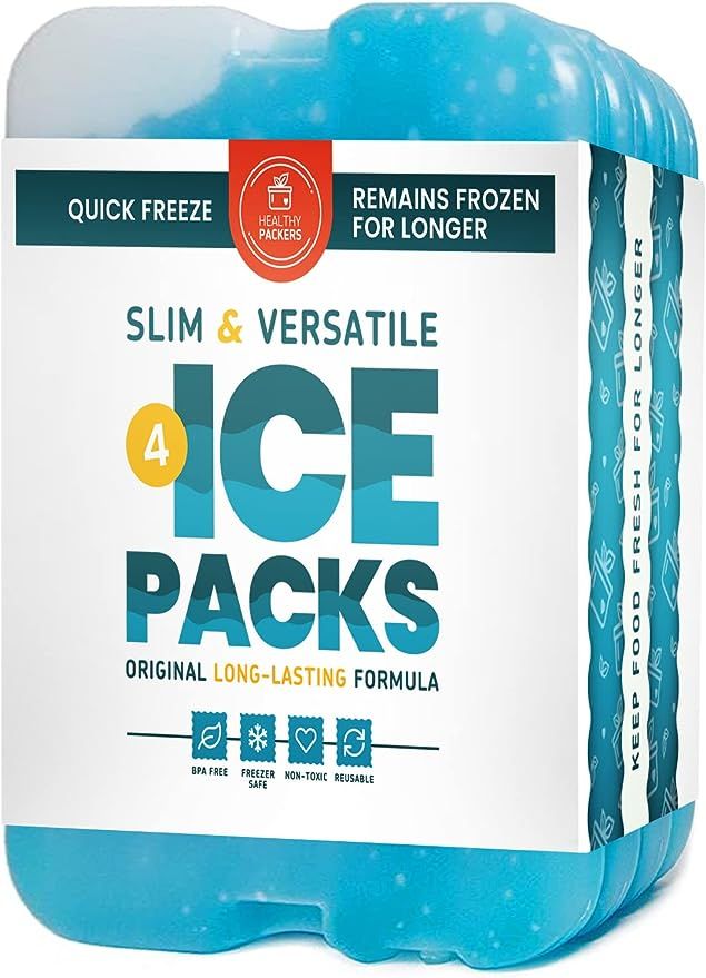 Ice Pack for Lunch Box - Freezer Packs - Original Cool Pack | Slim & Long-Lasting Ice Packs for y... | Amazon (US)