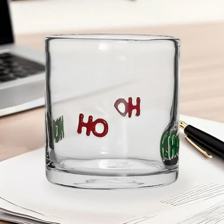 Christmas Glasses Fish-skull Pattern Old Fashioned Icon Handblown Glass, 14-Ounce Drinking Glasses Reusable Cups for Party Halloween Christmas Decor | Walmart (US)