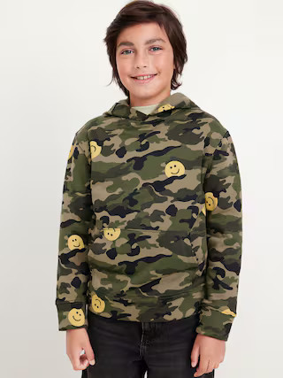 Long-Sleeve Graphic Pullover Hoodie for Boys | Old Navy (US)