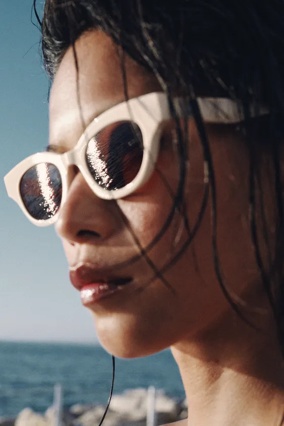 PREPPY CAT EYE SUNGLASSES | Zara Canada