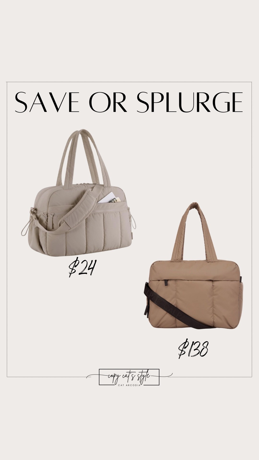 Save or splurge on the best travel duffel bags. Calpak duffel bags Amazon duffel. 

#LTKTravel #LTKSaleAlert