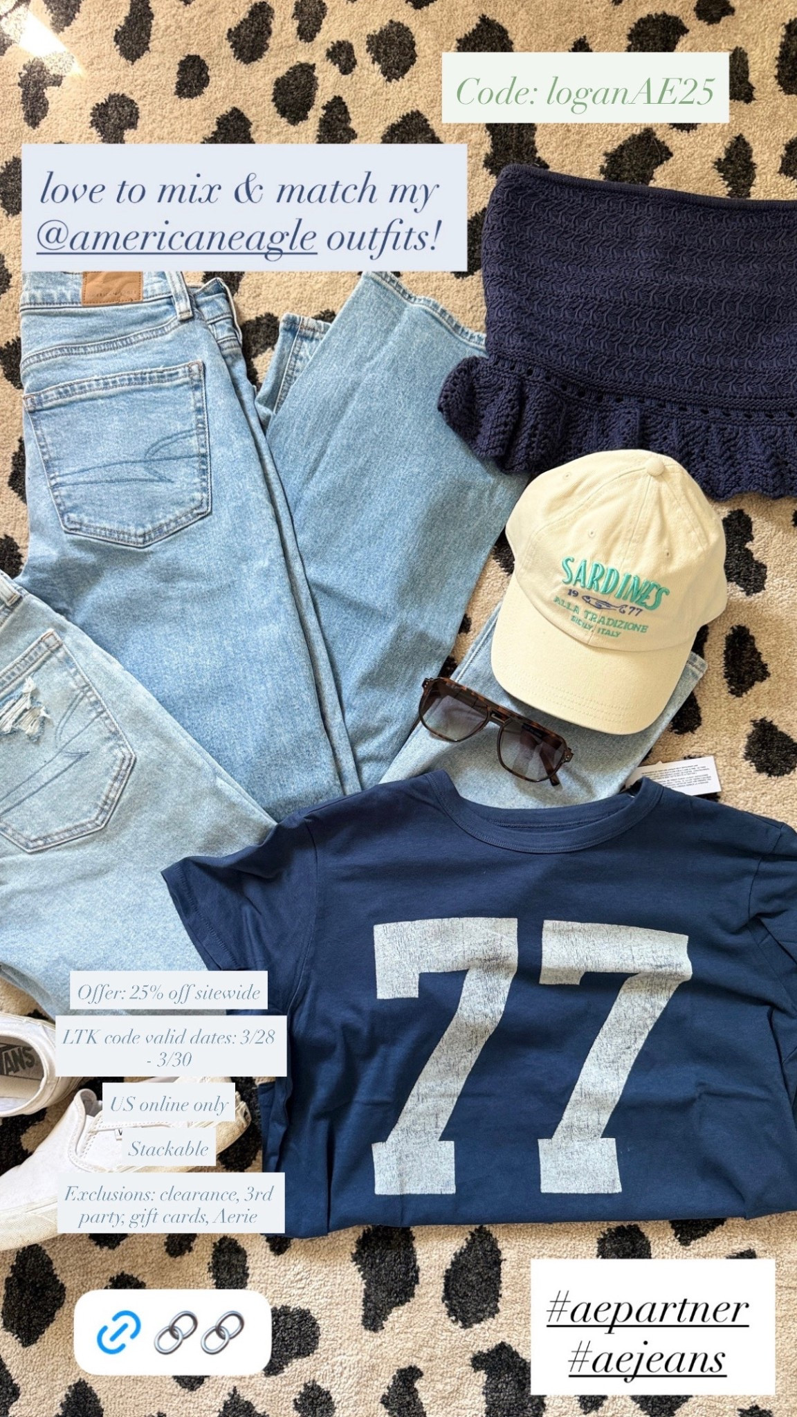 @American Eagle Outfitters #aepartner #aejeans 

#LTKootd #LTKPetite #LTKU