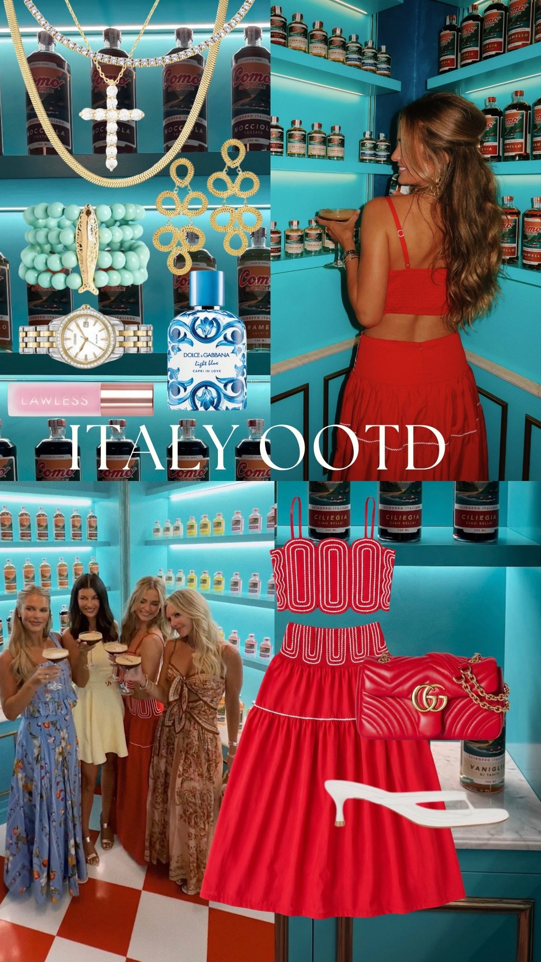 perfect red set for italy, game day, summer trips, winery outings, etc ❤️🍸✨☕️

#LTKootd #LTKgrwm #LTKTravel