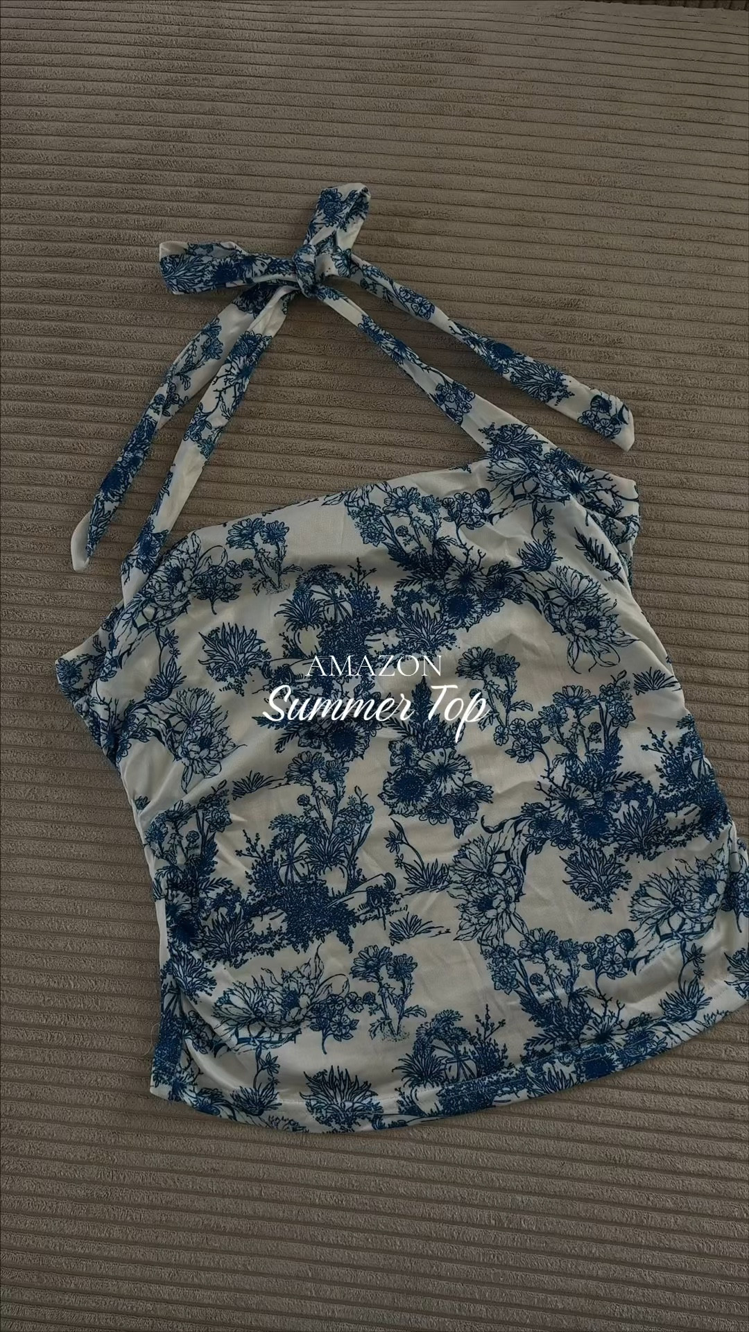 Summer halter top 

#LTKootd #LTKSpringSale #LTKPetite