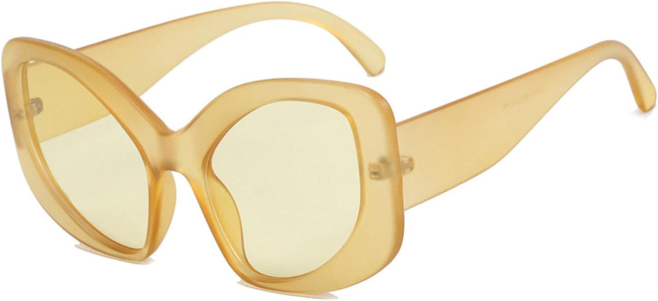 Ladies Trendy Oversized Sunglasses Spectacles Stylish Casual Uv400 | Amazon (US)