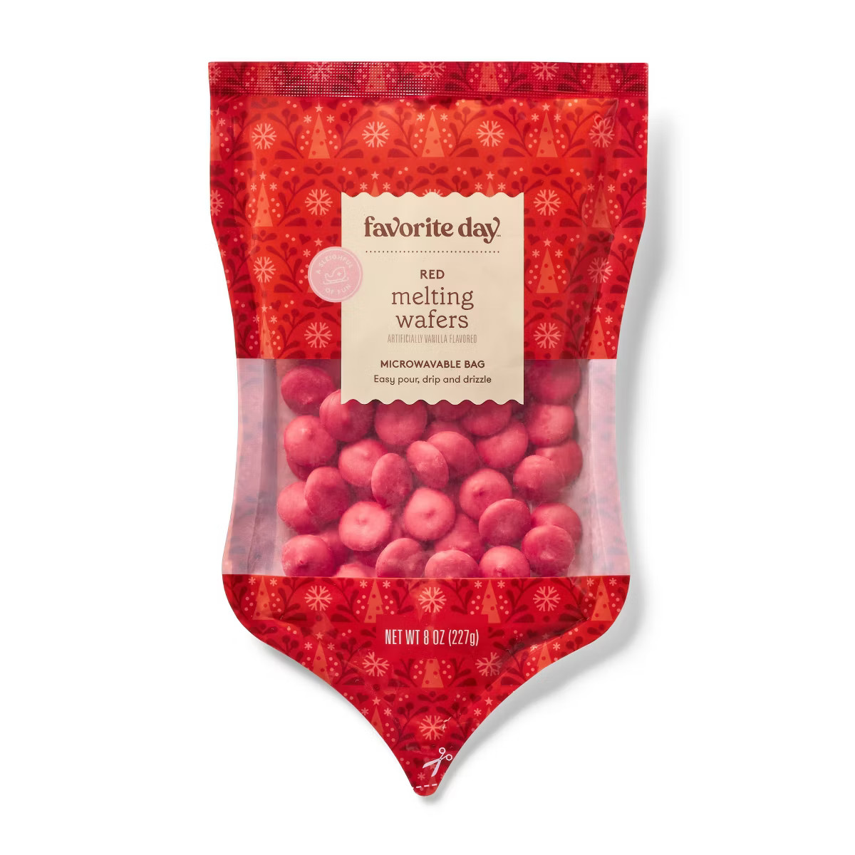 Holiday Red Melting Wafers Microwaveable Bag - 8oz - Favorite Day™ | Target