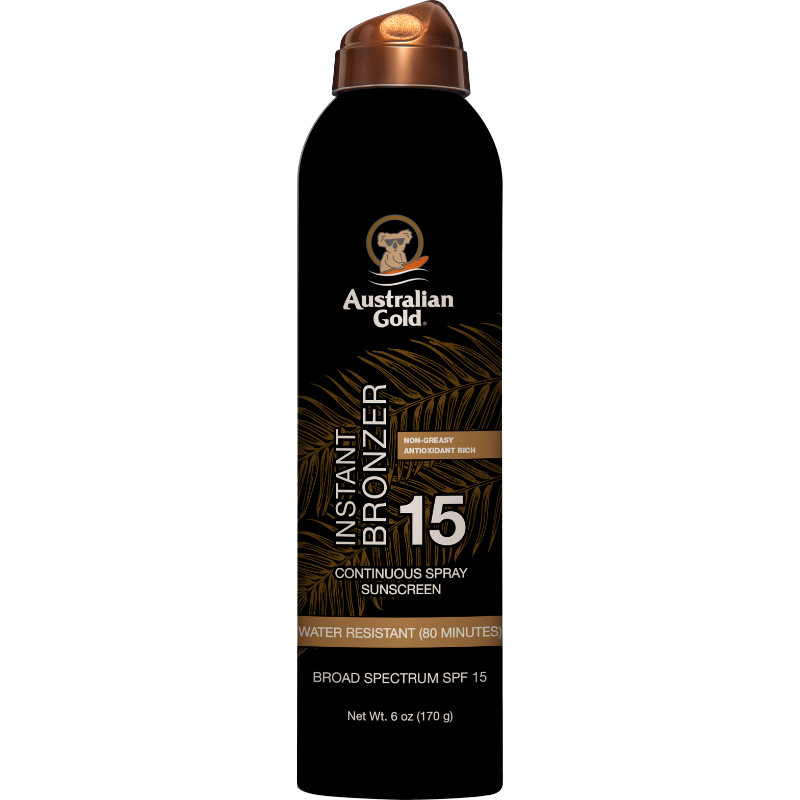 SPF 15 Cont Spray Bronzer 6 oz | Australian Gold