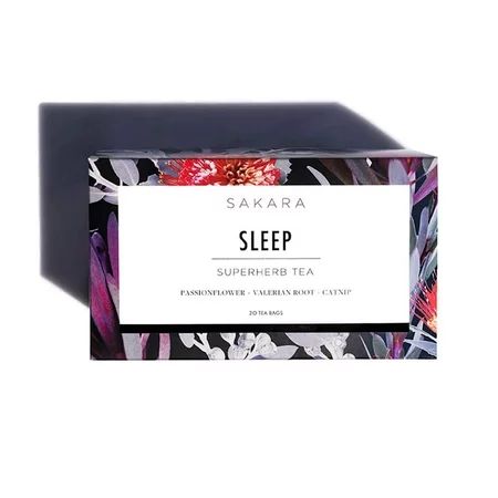 Sakara Superherb Herbal Tea for Sleep and Relaxation 20pk | Walmart (US)