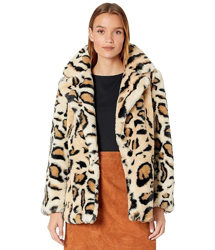 Faux Fur Leopard Print Jacket | Zappos