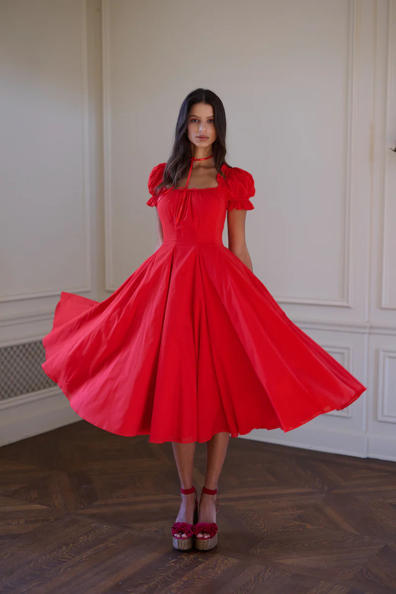 The New Era Garden Party Dress | Selkie Collection