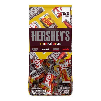 Hershey's Miniatures Assortment - 56oz/180ct | Target