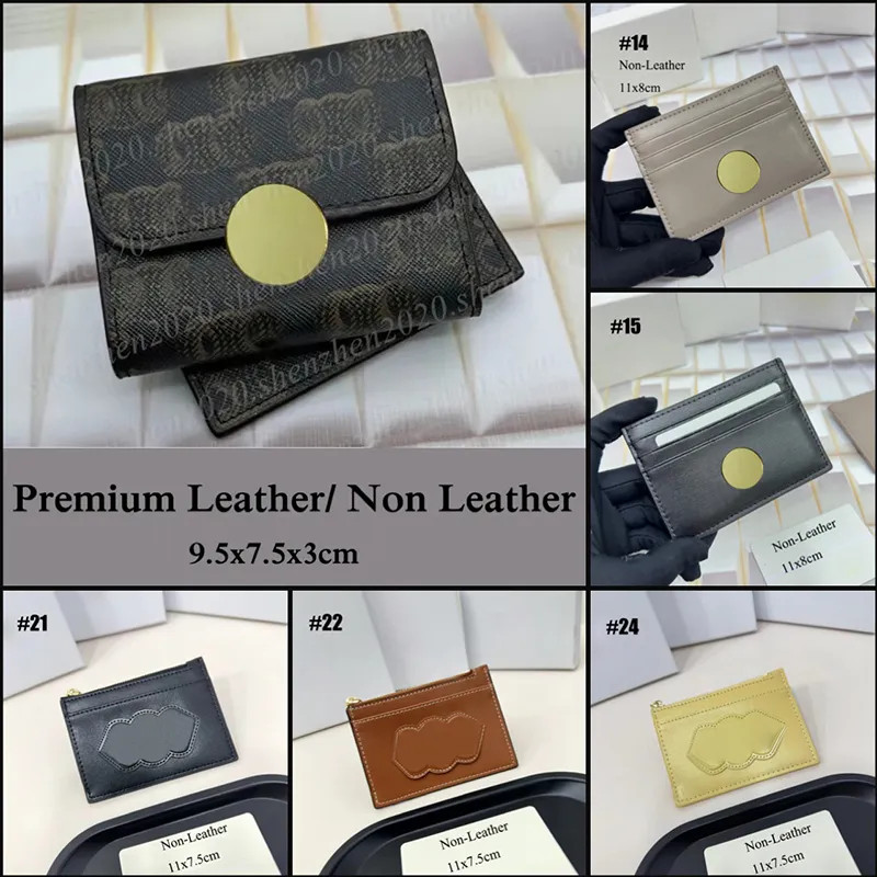 Premium Leather/Non-Leather Fashion Brand Multi in One Folding Wallet Women's Short Wallet Purse ... | DHGate