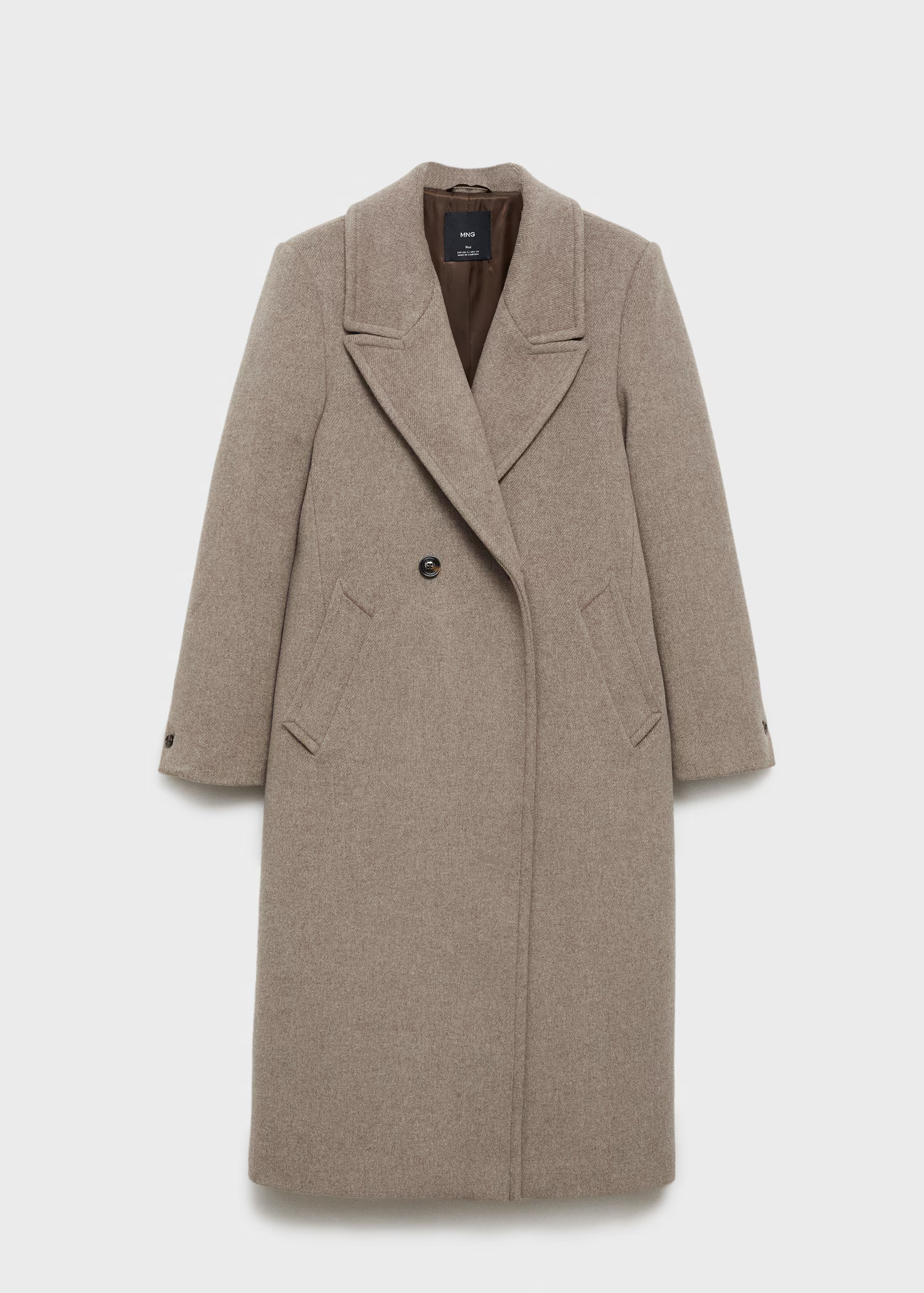 Lapels wool coat | Mango (US/MX/AU)