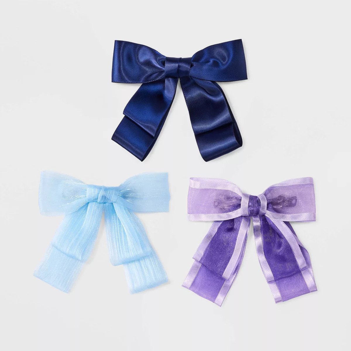 Double Bow Hair Clip Set 3pc - Wild Fable™ | Target