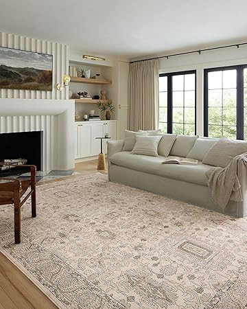 Loloi II Teagan Collection TEA-03 Ivory/Sand 2'-8" x 10'-6" Runner Rug | Amazon (US)