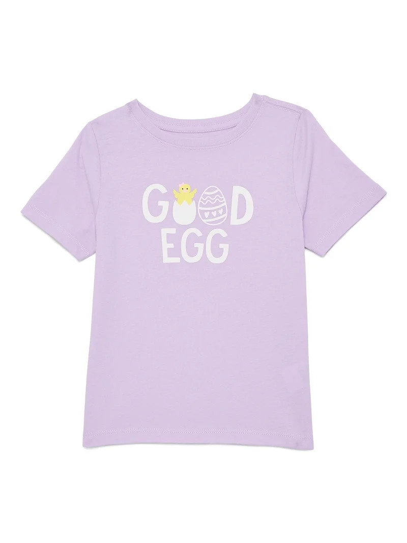 Easter Toddler Girls Graphic Tee from Way To Celebrate, Sizes 12M-5T | Walmart (US)