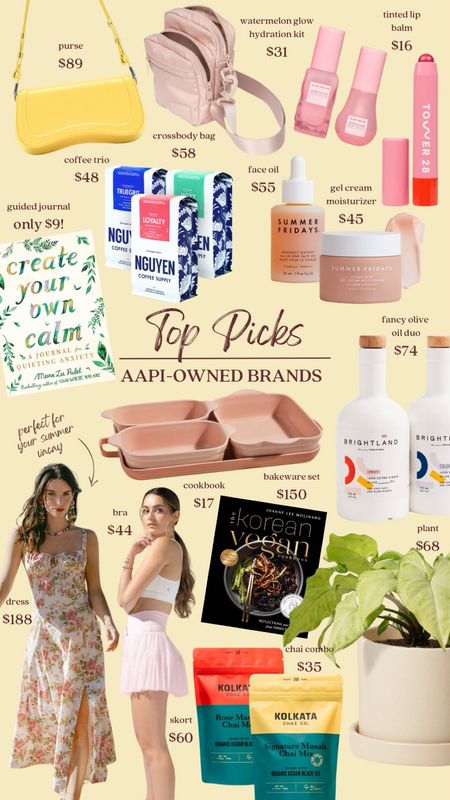 In honor of AAPI month I’m sharing 100 different brands and creators to support on my blog! Here are some of my favs 💕

#LTKhome #LTKSeasonal #LTKbeauty