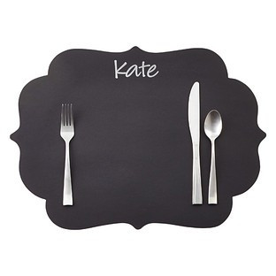 Chalkboard Placemats Pkg/12 | The Container Store