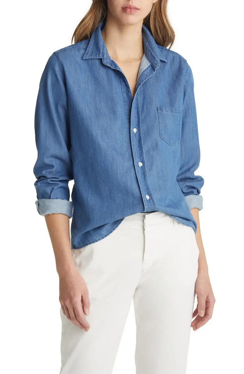 Barry Denim Button-Up Shirt | Nordstrom