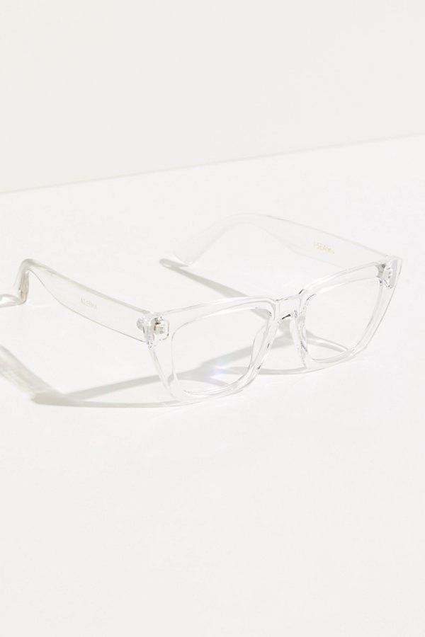 Amelia Blue Light Glasses by Free People, Clear, One Size | Free People (UK)
