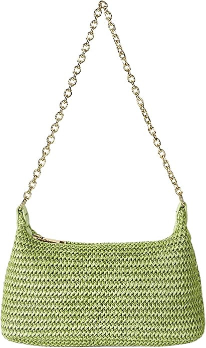 Verdusa Women's Straw Woven Shoulder Bag Tote Handbag Summer Beach Purse Vacation Bags | Amazon (US)