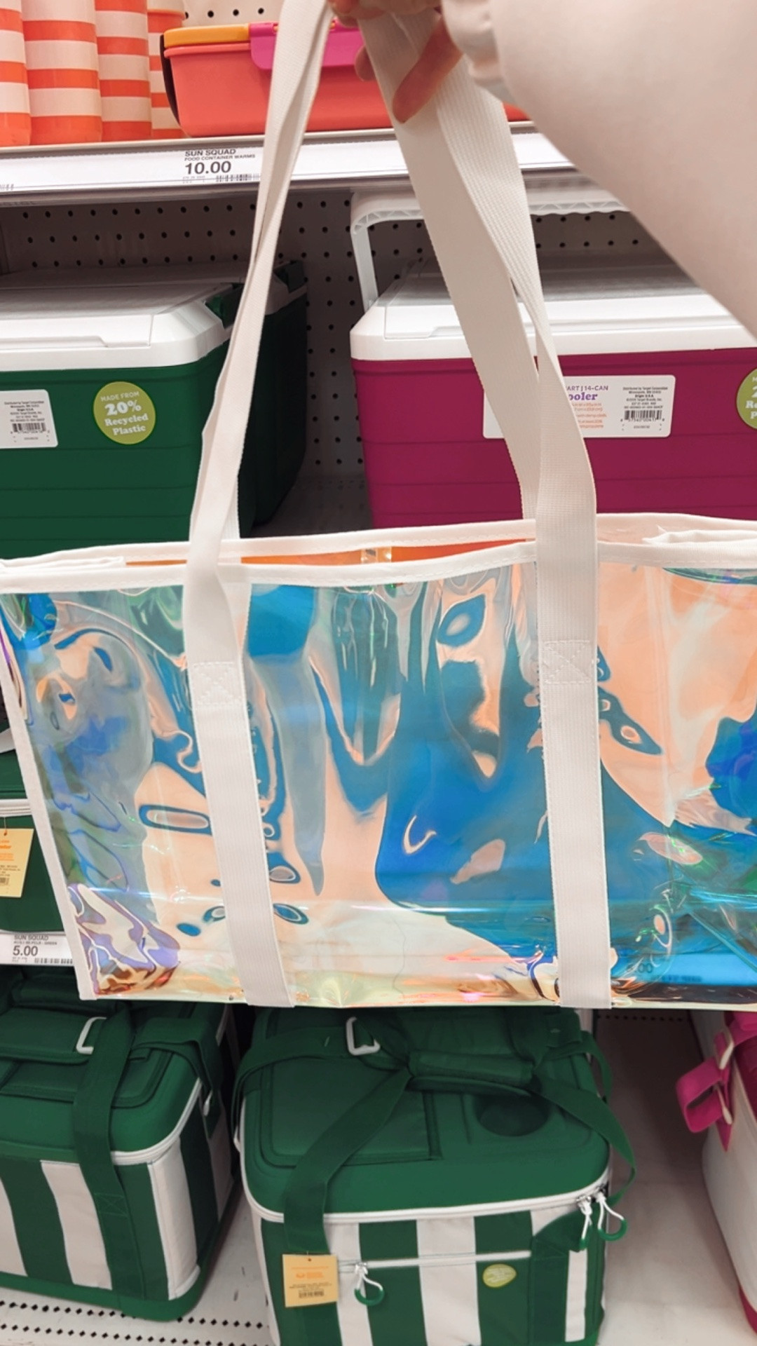 This beach tote is only $10 and could fit quite a bit of stuff! Beach bags. Summer style, summer bags. Target

#LTKSeasonal #LTKSaleAlert #LTKdayinmylife