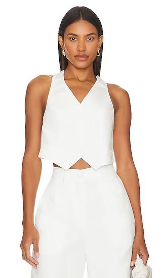 Petra Waistcoat in Off White | Revolve Clothing (Global)
