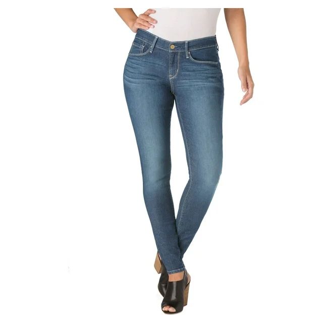 Signature by Levi Strauss & Co. Women's Curvy Skinny Jeans | Walmart (US)