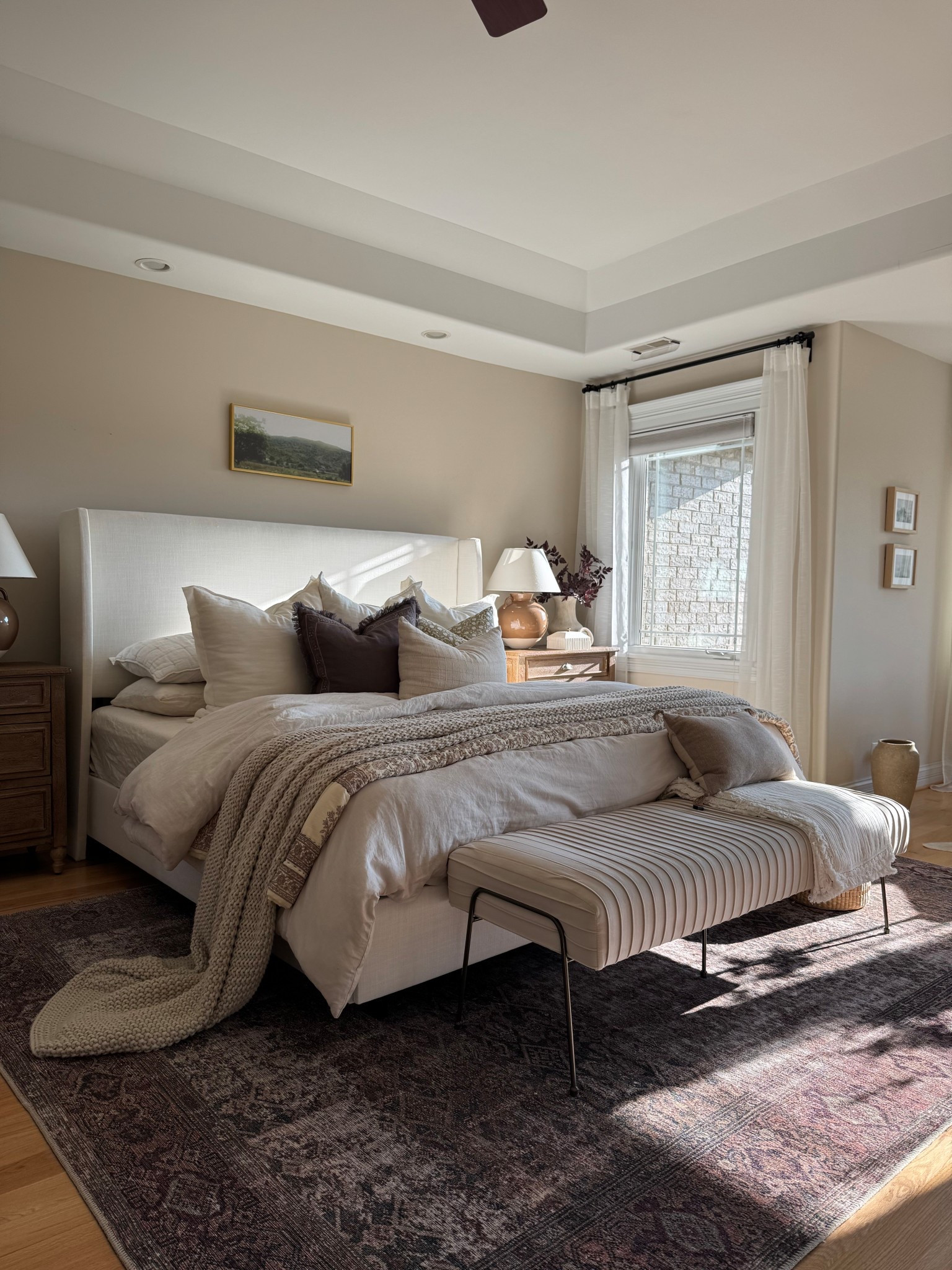 Bedroom views! Our bed, rug and bench are all on sale including bedding! 

#onequince #wayfair #sale #potterybarn #wayfairfinds #home #homedecor #bedroom #bedding #tablelamp #targetstyle #throwpillow #nightstand #bed #modernhome #traditionalhome 

#LTKSeasonal #LTKHome #LTKSaleAlert