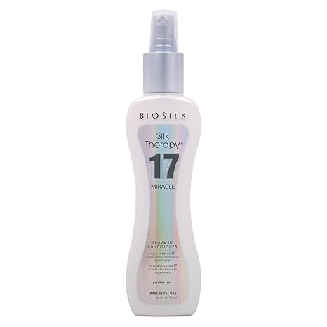 BioSilk Silk Therapy Miracle 17 Leave-In Conditioner, Reconstructs & Repairs Dry & Damaged Hair, ... | Amazon (US)