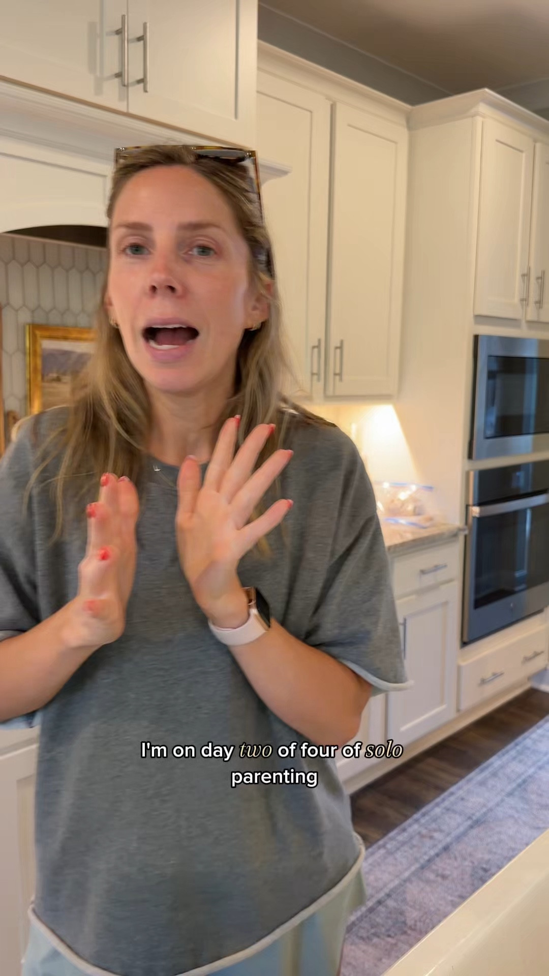 Solo parenting vlog ✨