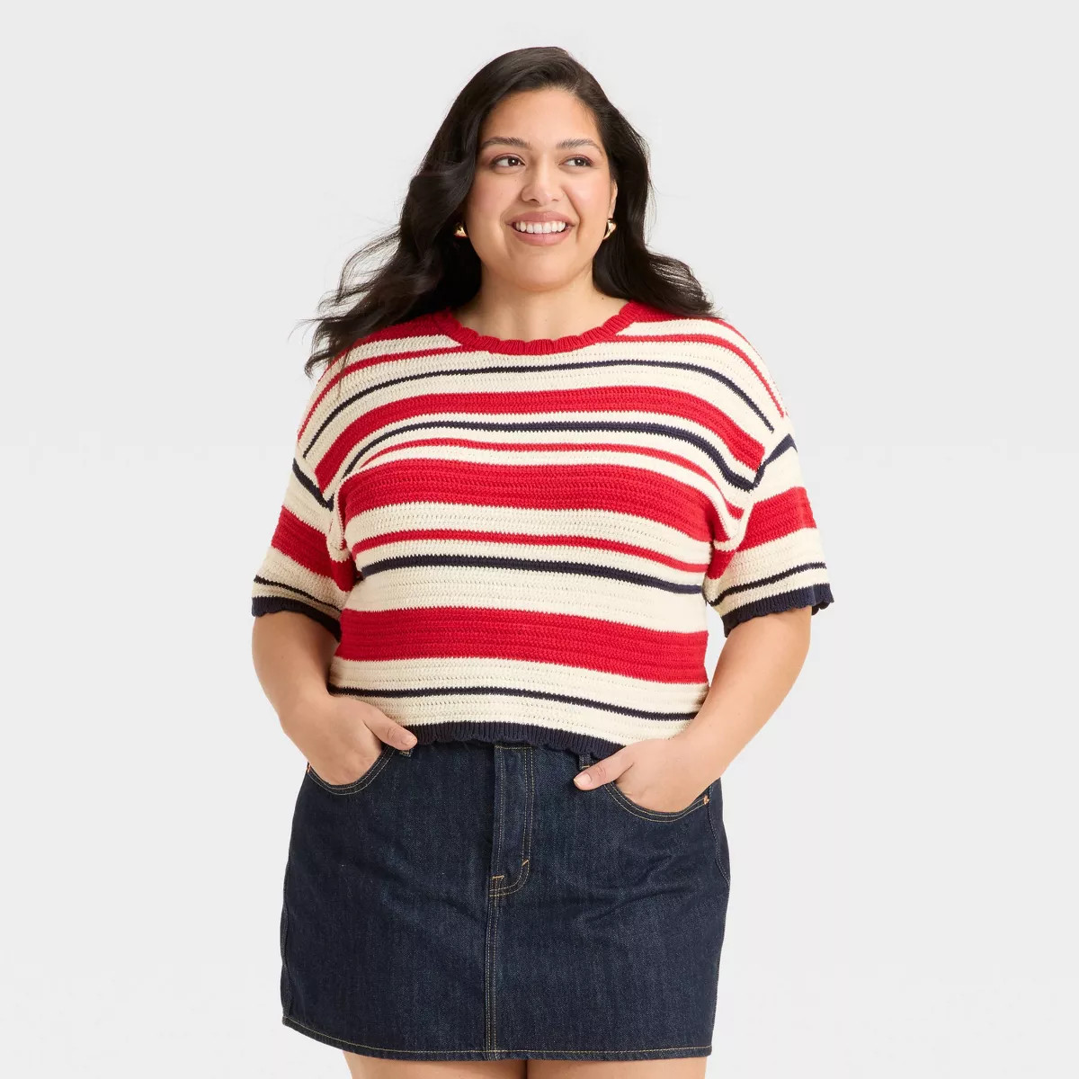 Women's Crewneck Knit Pullover Sweater - Universal Thread™ | Target