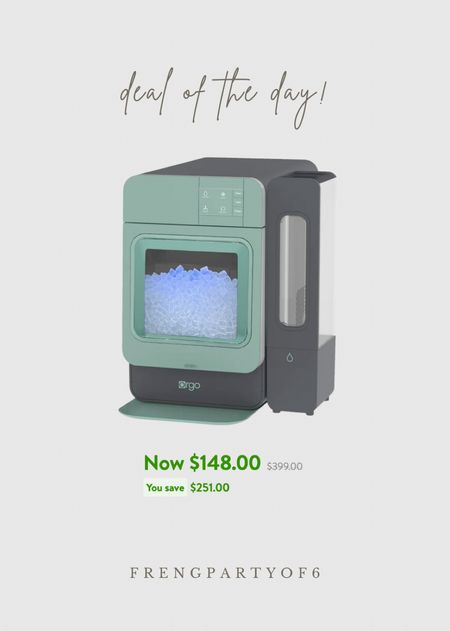 Amazing deal on this nugget icemaker! Save $251, other colors available. Lowest price yet!

#LTKsalealert #LTKhome