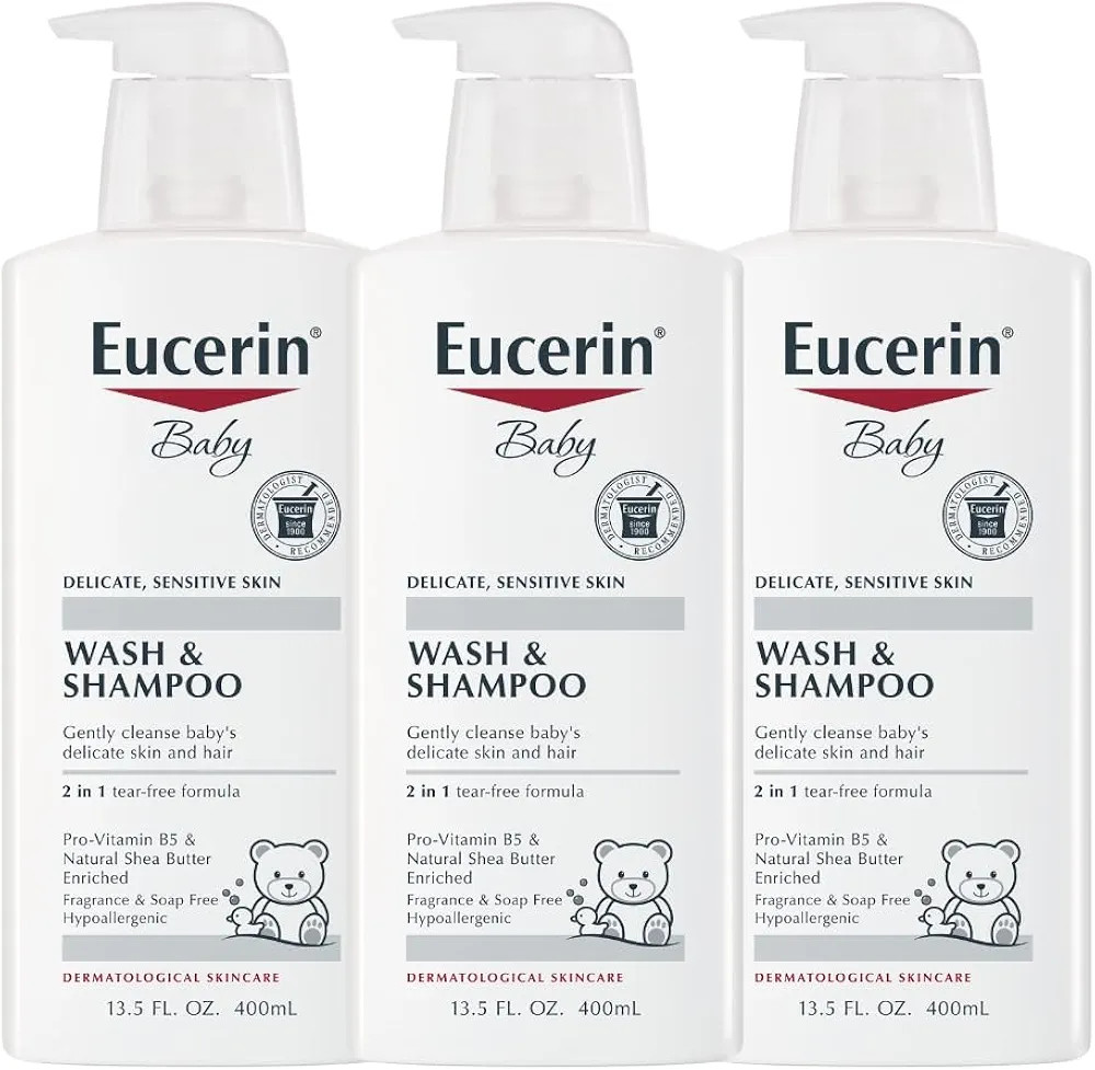 Eucerin Baby Shampoo Nourish Soothe Sensitive Skin | Amazon (US)